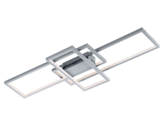Φωτιστικό Οροφής - Πλαφονιέρα Led Thiago RGBW 652610307 Nickel Trio Lighting Μέταλλο