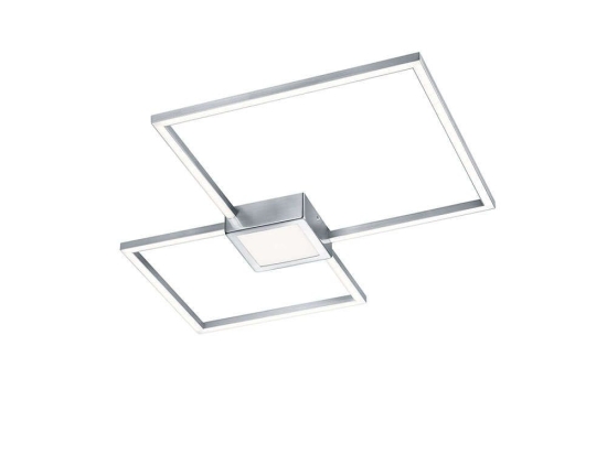 Φωτιστικό Οροφής - Πλαφονιέρα Led Hydra 676210307 65x65cm Nickel Trio Lighting Μέταλλο