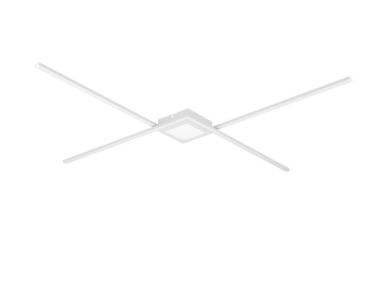 Φωτιστικό Οροφής - Πλαφονιέρα Led Oxford 674410331 4000K 102x78cm White Trio Lighting Μέταλλο