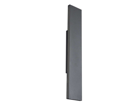 Φωτιστικό Τοίχου-Απλίκα Led Concha 2x900Lm 47x8cm Anthracite-White 225174742 Trio Lighting Μέταλλο,Ακρυλικό