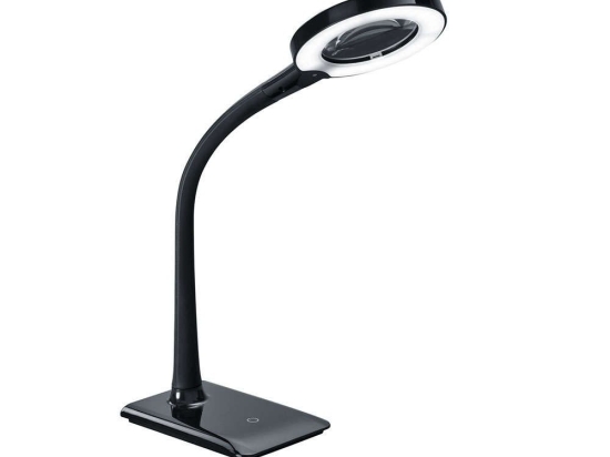 Φωτιστικό Γραφείου Led Lupo 550Lm 35x13cm Black 527290102 Trio Lighting
