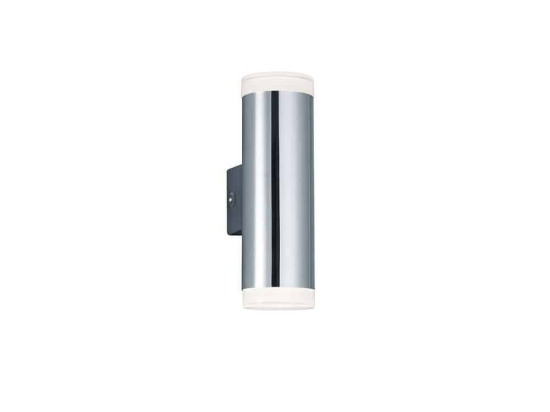 Φωτιστικό Τοίχου-Απλίκα Led Ray 2x340Lm 5x16cm Chrome-White 283110206 Trio Lighting Πλαστικό