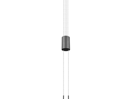 Φωτιστικό Οροφής Franklin 326510142 9W Led 85-180cm Φ14cm Anthracite Trio Lighting Αλουμίνιο