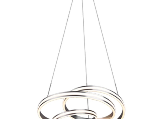 Φωτιστικό Οροφής Nuria 326210107 60x150cm 1xSMD LED 60W 7200lm Nickel Trio Lighting