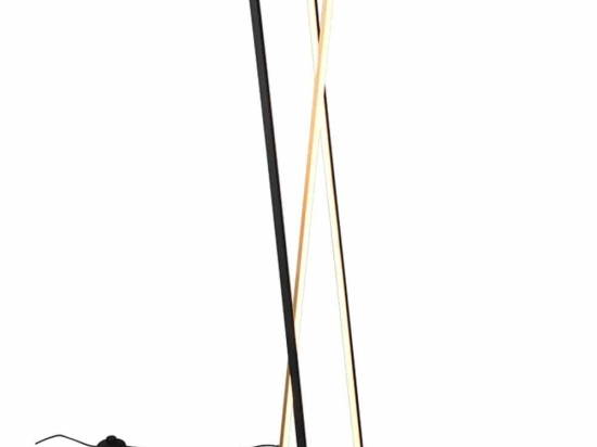 Φωτιστικό Δαπέδου Edge 426810132 20x17x124cm 1xSMD LED 26W 950lm Black-Gold Trio Lighting