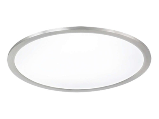 Φωτιστικό Οροφής - Πλαφονιέρα Griffin 657494007 20W Led Φ40cm Nickel Mat Trio Lighting Μέταλλο