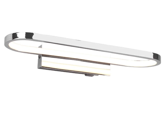 Φωτιστικό Τοίχου - Απλίκα Gianni 283770106 17W Led 40x17,5x14,8cm Chrome Trio Lighting Μέταλλο