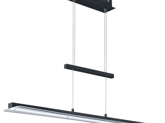 Φωτιστικό Οροφής - Ράγα Smash R32421132 1xLed 18W 100x150cm Black Mat RL Lighting Μέταλλο