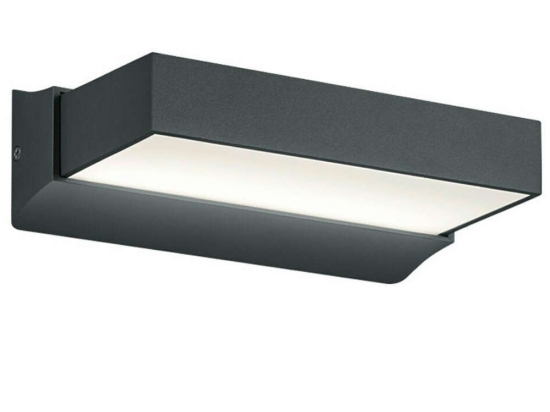 Φωτιστικό Τοίχου - Απλίκα Cuando 226660242 1x11W Led 13x23x7cm Anthracite Trio Lighting