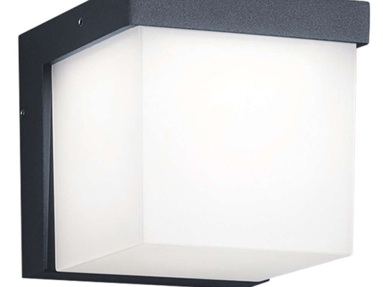 Φωτιστικό Τοίχου - Απλίκα Yangtze 228260142 1x3,5W Led 12x11cm Anthracite Trio Lighting