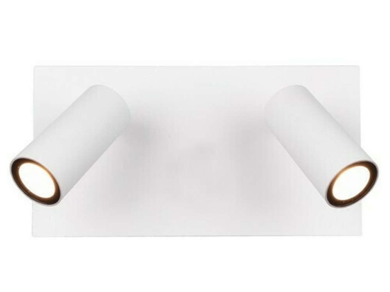 Φωτιστικό Τοίχου - Απλίκα Tunga 222960231 2x3,5W Led 23x12cm White Mat Trio Lighting