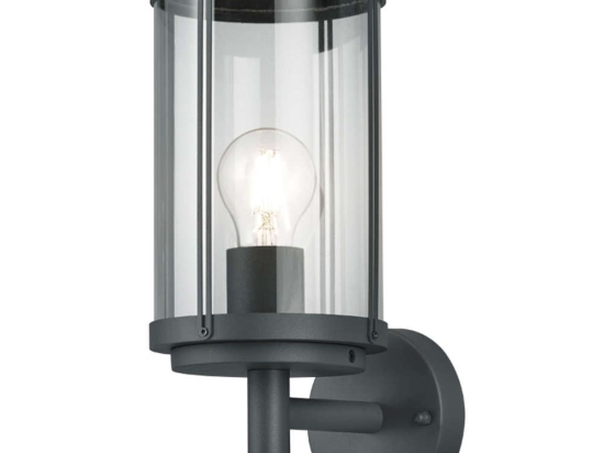 Φωτιστικό Τοίχου - Απλίκα Tanaro 202360142 1xE27 40W 14x32cm Anthracite Trio Lighting