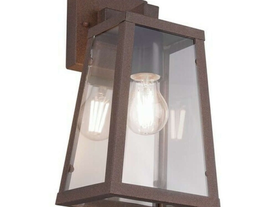 Φωτιστικό Τοίχου - Απλίκα Arkansas 201360124 1xE27 40W 16x32cm Rusty Trio Lighting
