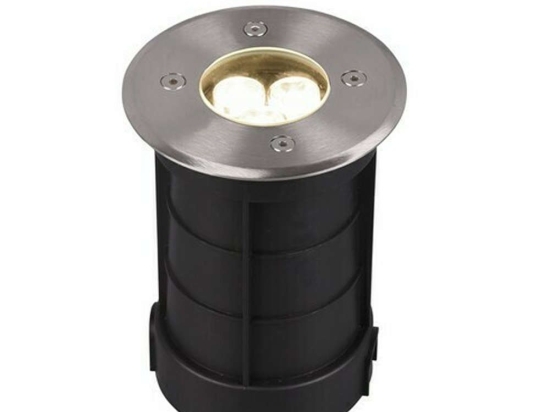 Φωτιστικό Δαπέδου Belaja 821660107 3W Led Φ11cm 14cm Nickel Mat Trio Lighting