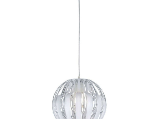 Φωτιστικό Οροφής Pumpkin R30473001 1xE27 40W Φ30 150cm White RL Lighting Πλαστικό