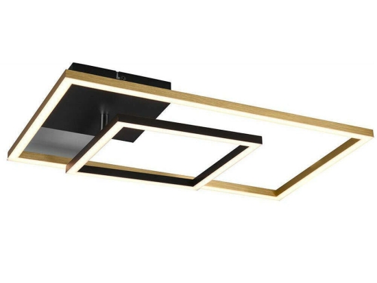 Φωτιστικό Οροφής - Πλαφονιέρα Padella R62642108 25W Led 37x63x7cm Brass Mat RL Lighting Μέταλλο