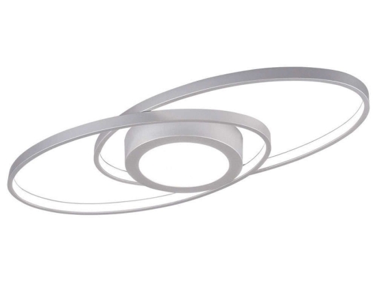 Φωτιστικό Οροφής - Πλαφονιέρα Galaxy R62991187 27W Led 23x57x4cm Titanium RL Lighting Μέταλλο