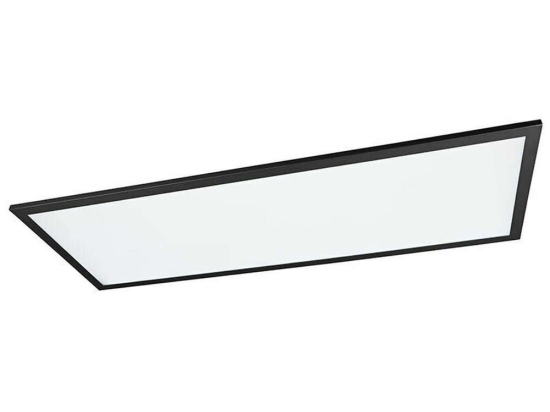 Φωτιστικό Οροφής - Πλαφονιέρα Gamma R62868032 33,5W Led 29x80x5cm Black Mat RL Lighting Μέταλλο