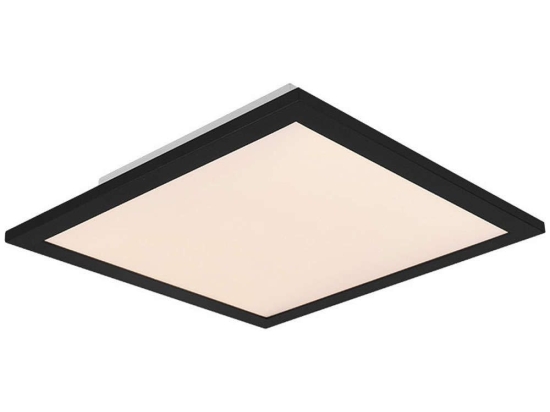 Φωτιστικό Οροφής - Πλαφονιέρα Gamma R62863032 13,5W Led 29x29x5cm Black Mat RL Lighting Μέταλλο