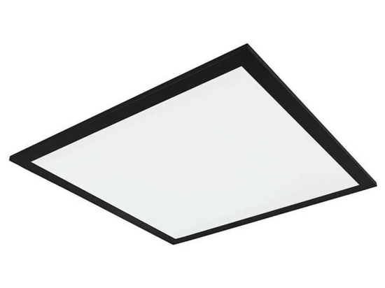 Φωτιστικό Οροφής - Πλαφονιέρα Gamma R62864532 18W Led 45x45x5cm Black Mat RL Lighting Μέταλλο