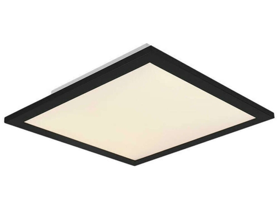 Φωτιστικό Οροφής - Πλαφονιέρα Alpha R62323032 13,5W Led 29x29x5cm Black Mat RL Lighting Μέταλλο