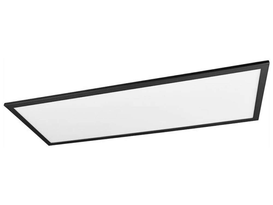 Φωτιστικό Οροφής - Πλαφονιέρα Alpha R62328032 34W Led 29x80x5cm Black Mat RL Lighting Μέταλλο