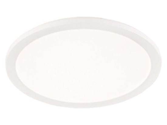 Φωτιστικό Οροφής - Πλαφονιέρα Camillus R62922401 24W Led Φ40cm 3cm White RL Lighting Πλαστικό