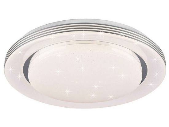 Φωτιστικό Οροφής - Πλαφονιέρα Atria R67041000 16W Led Φ38cm 7cm White RL Lighting Πλαστικό