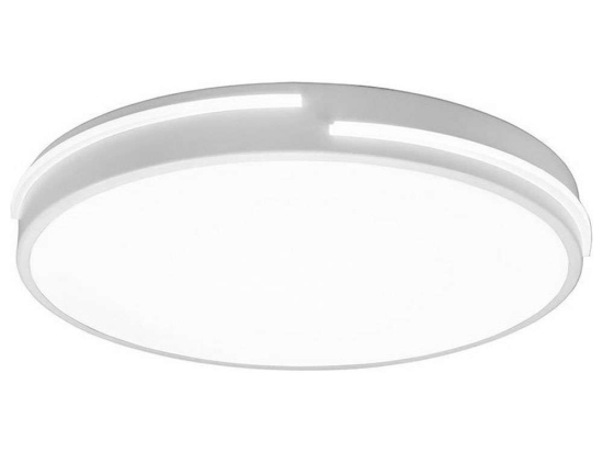 Φωτιστικό Οροφής - Πλαφονιέρα Tacoma R62241131 24W Led Φ40cm 5cm White Mat RL Lighting Μέταλλο
