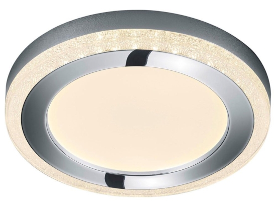 Φωτιστικό Οροφής - Πλαφονιέρα Slide R62621906 16W Led Φ40cm 4cm White RL Lighting Πλαστικό