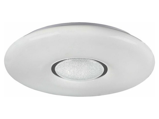 Φωτιστικό Οροφής - Πλαφονιέρα Lia R65051000 20W Led Φ41cm 7cm Starlight Effect White RL Lighting Πλαστικό