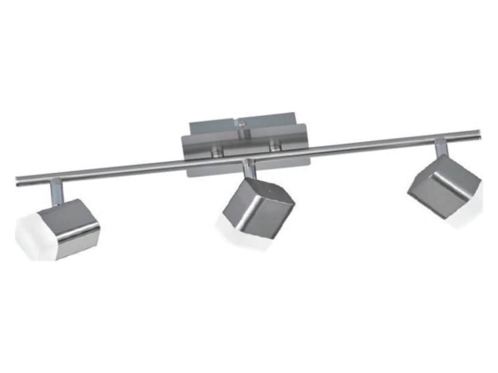 Φωτιστικό Οροφής - Σποτ Roubaix R82153107 3x4W Led 9x48x14cm Nickel Mat RL Lighting