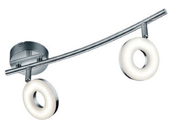 Φωτιστικό Οροφής - Σποτ Rennes R82412106 2x4W Led 10x40x17cm Chrome RL Lighting