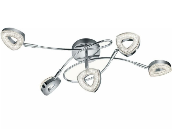 Φωτιστικό Οροφής - Σποτ Tours R62135106 5x4W Led 20x54x17cm Chrome RL Lighting