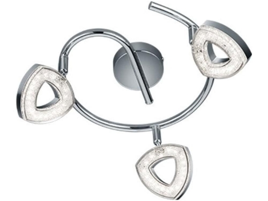 Φωτιστικό Οροφής - Σποτ Tours R82139106  3x4,5W Led Φ25cm 13cm Chrome RL Lighting