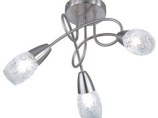Φωτιστικό Οροφής - Σποτ Colmar R60023007 3xE14 28W Φ47cm 25cm Nickel Mat RL Lighting