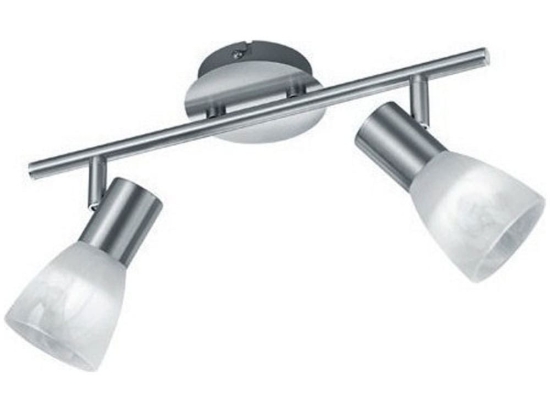 Φωτιστικό Οροφής - Σποτ Visto R82231207 2xE14 4W Led 10x34x19cm Nickel Mat RL Lighting