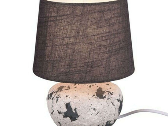 Φωτιστικό Επιτραπέζιο Bay R50951811 1xE14 40W Φ18cm 25cm Grey RL Lighting Κεραμικό
