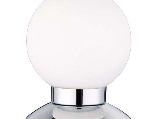 Φωτιστικό Επιτραπέζιο Princess R52551906 3W Led Φ10cm 13cm Chrome RL Lighting Μέταλλο,Γυαλί