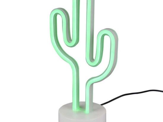 Φωτιστικό Επιτραπέζιο Cactus R55220101 1,5W Led 8x14x29cm White RL Lighting Πλαστικό