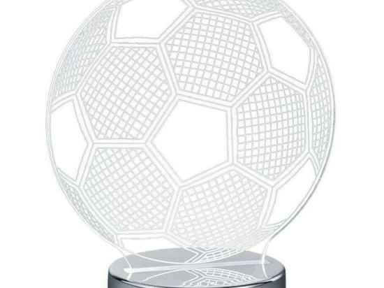 Φωτιστικό Επιτραπέζιο Ball R52471106 7W Led 12x20x22cm Chrome RL Lighting Μέταλλο,Ακρυλικό