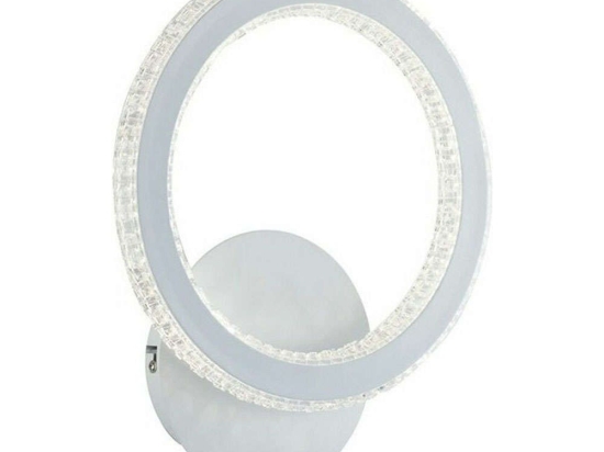 Φωτιστικό Τοίχου - Απλίκα Bryant LED-BRYANT-APC 18W Led Φ30cm 26cm White Luce Ambiente Design Αλουμίνιο