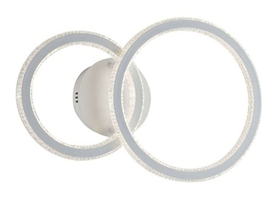 Φωτιστικό Οροφής - Πλαφονιέρα Bryant LED-BRYANT-PL2 45W Led 65x45cm White Luce Ambiente Design Αλουμίνιο