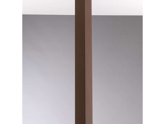 Φωτιστικό Οροφής - Πλαφονιέρα Fluke I-FLUKE-PLQ75 BRO 1xGU10 6x6x75cm Rust Luce Ambiente Design Μέταλλο