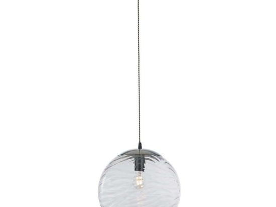 Φωτιστικό Οροφής Nereide I-NEREIDE-G-S1 TR 1xE27 Led Φ33cm 162,5cm Clear Luce Ambiente Design Γυαλί