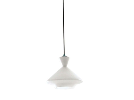 Φωτιστικό Οροφής Sugar I-SUGAR-A-CN 1xE27 Led Φ20cm 120cm White Luce Ambiente Design Γυαλί
