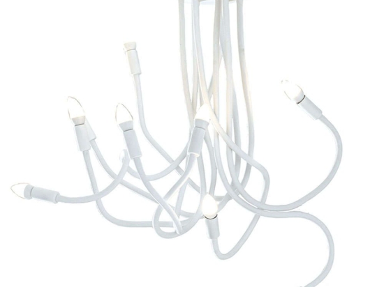 Φωτιστικό Οροφής Lover I-LOVER-9-BCO 9xE14 Φ20cm 100cm White Luce Ambiente Design Metal