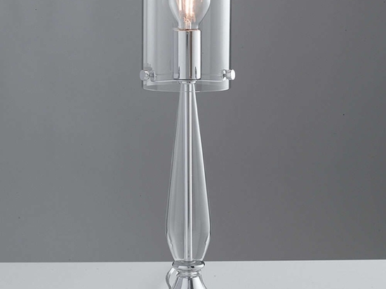 Φωτιστικό Επιτραπέζιο Aurora I-AURORA-L1 TR 1xE14 Φ11cm 37cm Clear Luce Ambiente Design