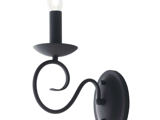 Φωτιστικό Τοίχου - Απλίκα Beatrice I-BEATRICE-AP 1xE14 20x25cm Anthracite Luce Ambiente Design