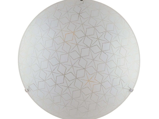 Φωτιστικό Οροφής - Πλαφονιέρα Esagram I-ESAGRAM-PL30 2xE27 Φ30cm White Luce Ambiente Design
